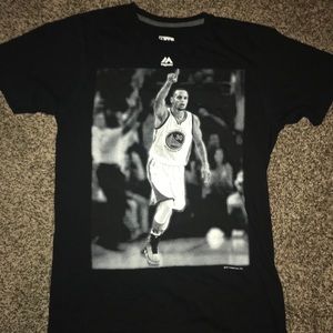 Steph with the Shot Shirt